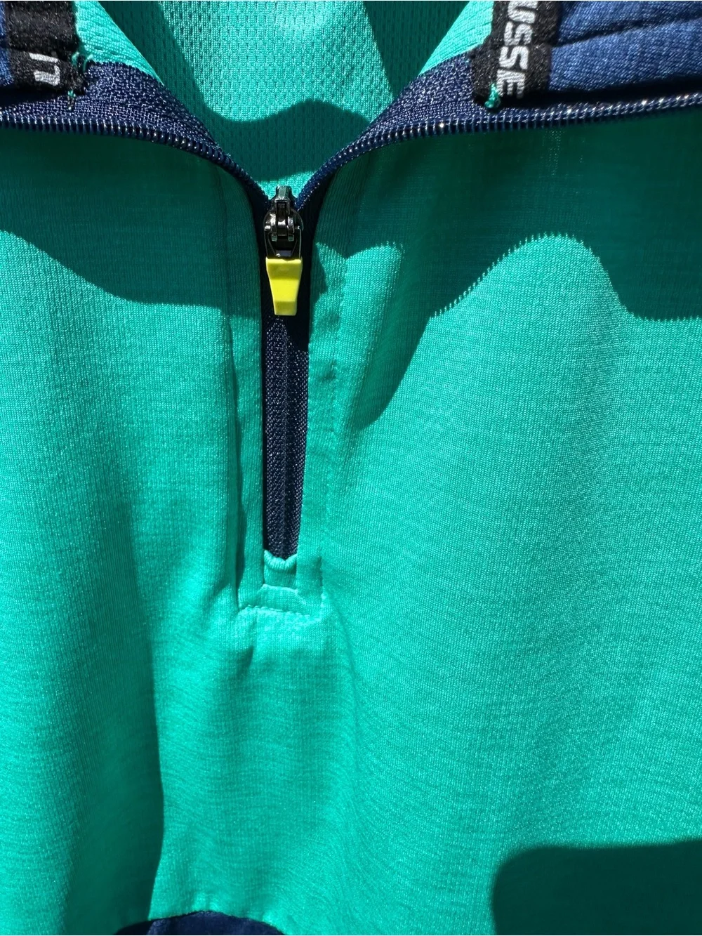 Boy’s Russell  Athletic Quarter-Zip Top -‎ Teal & Navy